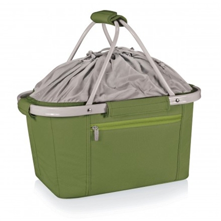 Picnic Time Metro Basket Collapsible Tote - Olive