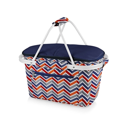 Picnic Time Market Basket  Collapsible Tote - Vibe Collection
