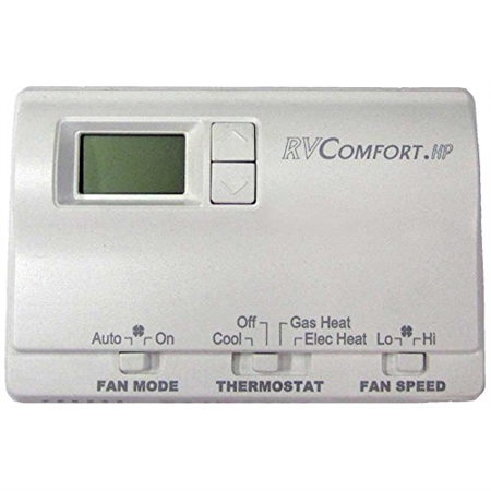 Coleman Mach 8530A3451 Digital Heat Pump RV Thermostat - White