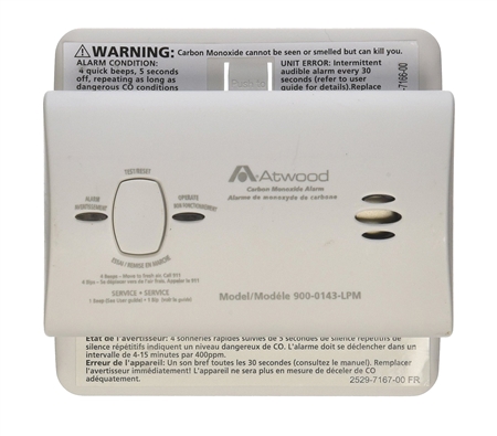Atwood 32701 Non-Digital Carbon Monoxide Gas Alarm