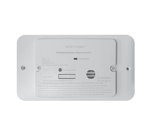 Safe-T-Alert 25-742-WT-TR 70 Series Dual CO/LP RV Gas Alarm - White