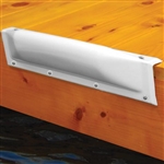 Taylor Made Dock Pro Straight Vinyl Dock Bumper - 18" - White