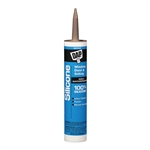 DAP 100% Silicone Window & Door Sealant - Bronze - 9.8 Oz