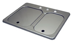 LYONS DCOVERS09EE Sink Cover, Biscuit For P/N 88-2319