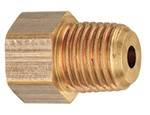 MB Sturgis 204120 1/4" Female Inverted Flare x 1/4" Male NPT Adapter