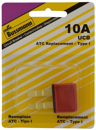 Bussmann BP/UCB-10-RP Type I, Universal Circuit Breaker-10Amp