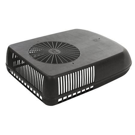 Coleman Mach 9203-5291 black replacement rooftop shroud for 4900 and 9000 series RV air conditioners