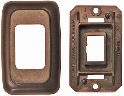 Valterra DGPB3818VP Single Switch Plate Cover - Brown