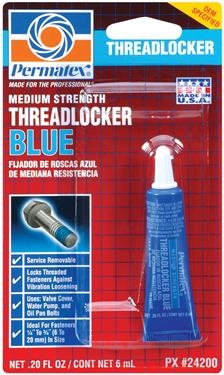 Permatex 24200 Medium Strength Threadlocker - 0.2 OZ. Tube