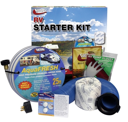 Valterra Standard RV Starter Kit W/Potty Toddy