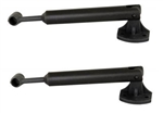 JR Products 70555 Plastic Cabinet Door Strut, 2-Pack - RV Lid and Door Support