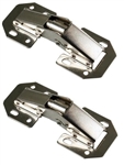 JR Products 70705 Spring Support Hinge, 2-Pack - RV Overhead Cabinet Doors