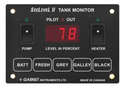 Garnet 709-4PH SeeLevel II Tank Monitor - Monitor Only