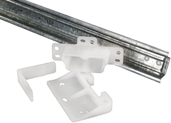JR Products 70995 Universal Drawer Slide Kit, Single Bar Slide with 22" Track