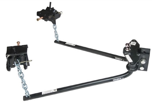 Husky Towing 33093 Center Line TS Weight Distribution Hitch Without Shank - 2" Ball - 6000 Lbs