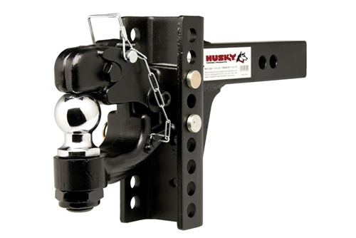Husky Towing 33109 Pintle Hook Combo With 2" Ball And 2" Shank