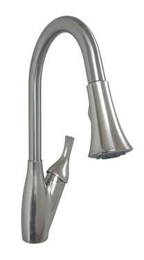 American Brass SL3000N-A Metal Single Lever Kitchen Faucet - 8"