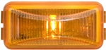 Optronics AL90ABP Fleet Count Mini LED Side Marker Light Replacement Lens - Amber