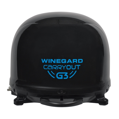 Winegard GM-9035 Carryout G3 Portable Automatic Satellite Antenna - Black Dome