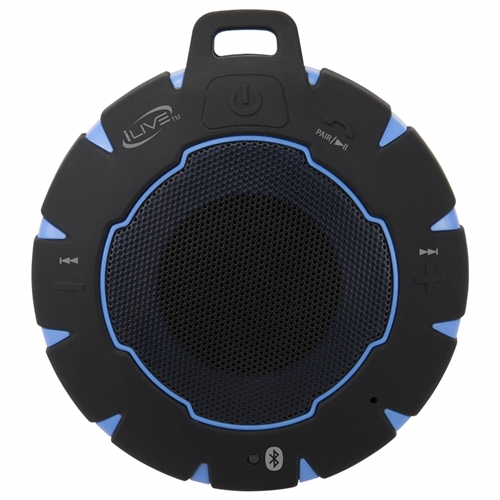 iLive ISBW157BU Waterproof Wireless Bluetooth Speaker