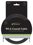 Pace International 135-012 RG6 Coaxial Cable - 12'