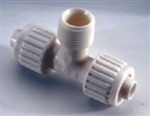 Elkhart Supply Flair-It RV Fresh Water Tee Coupler 1/2" PEX x 1/2" PEX x 1/2" MPT