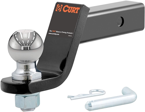 Curt 45042 Hitch Ball Mount With 2-5/16" Ball, 4" Drop - 8-1/4" Length - 7,500 Lbs