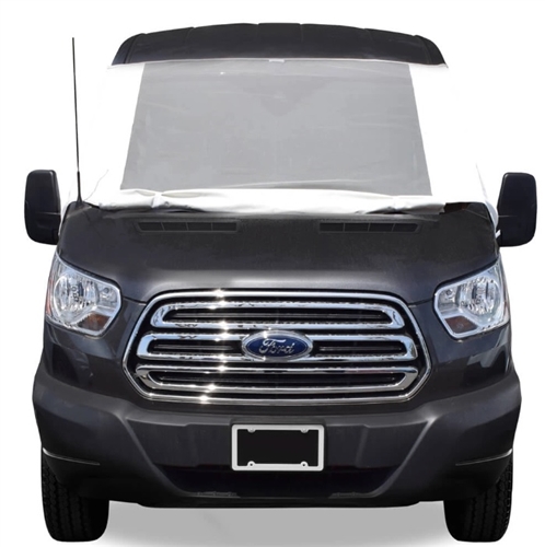 ADCO 2525 Class B & C Ford Transit 2015-2019 Deluxe See-Thru Windshield Cover