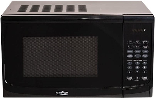 High Pointe EM925AWW-B Microwave Oven With Turn Table
