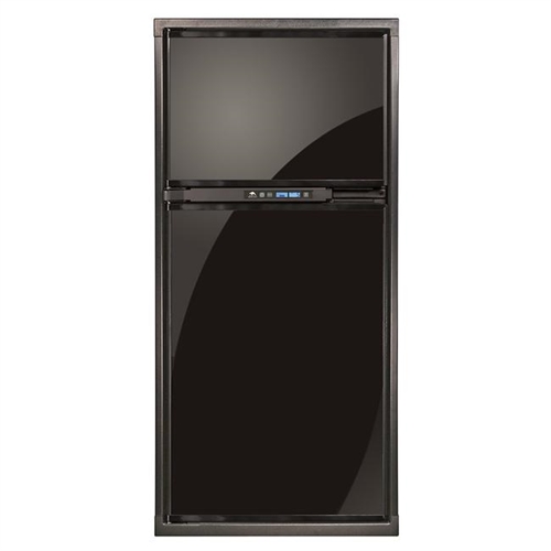 Norcold Polar 8LX Refrigerator, 8 cu. ft. 2-way, Right Swing Door (NA8LXR) in Black