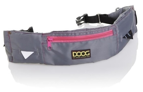 Doog WB17 Adjustable Belt Waistpack - Gray/Neon Pink