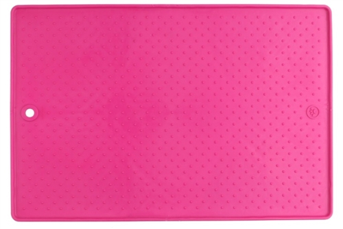 Dexas International PW900233 Small Pet Dish Grippmat - Pink