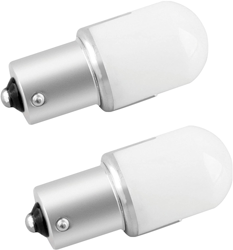 Valterra DG79022VP Double Contact Bayonet 360-Degrees LED Bulb - 1076 - Cool White - 2 Pack