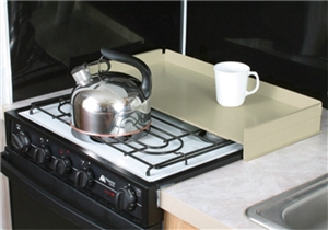 Camco 43559 Stove Top Cover - Almond