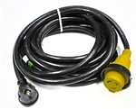 RV Pigtails 30 Amp Extension Cord with 30 Amp Marinco End 25'