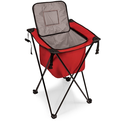 Picnic Time Sidekick Portable Standing Beverage Cooler - Red