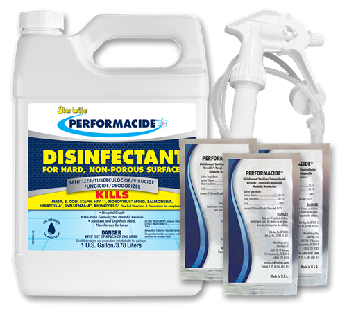 Star Brite 102000 Performacide Disinfectant And Deodorizer Kit With Pump Sprayer - 1 Gallon