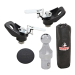 Husky Towing 33099 Gooseneck Trailer Hitch Accessory Kit With 2-5/16 Inch 35000 Pound Capacity Ball