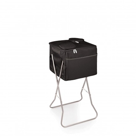 Picnic Time Party Cube Portable Standing Beverage Cooler - Black