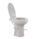 Invision 780-0091 Voyager Residential-Height RV Toilet with Porcelain Bowl