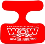 Wow Sports 14-2140 Beach Bronco Floating Foam Pool Seat - Red