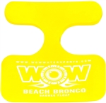 Wow Sports 14-2150 Beach Bronco Floating Foam Pool Seat - Yellow