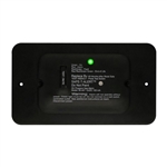 MTI Industry 80-441-BL-TR RV LP Gas Alarm Detector - Black with Trim Ring