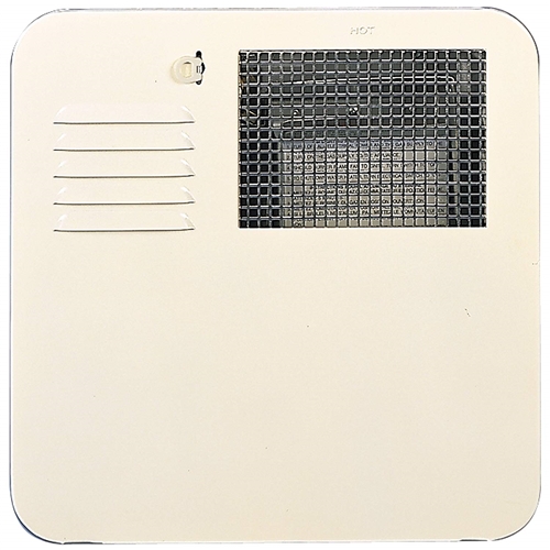 Suburban 6261ACW Radial Access Door For 4 And 6 Gallon Water Heater - Colonial White