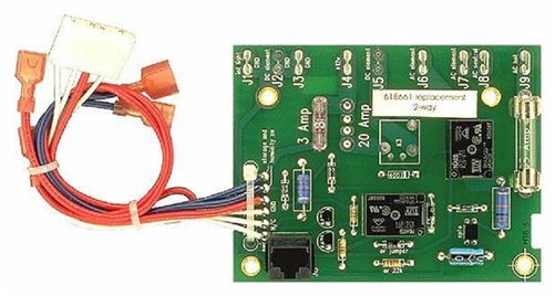 Dinosaur Electronics 39-0488 2-Way AC/Gas replacement control board for Norcold 652 662 682 6052 6082 6162 6182 6621M 6821M RV refrigerators