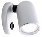 FriLight Tube Adjustable LED Light With White Trim & Switch - Blue