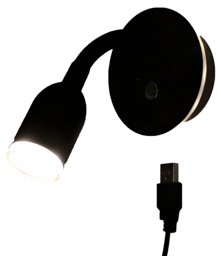 FriLight Vance Flexible LED Reading/Night Light With USB Port - Warm White