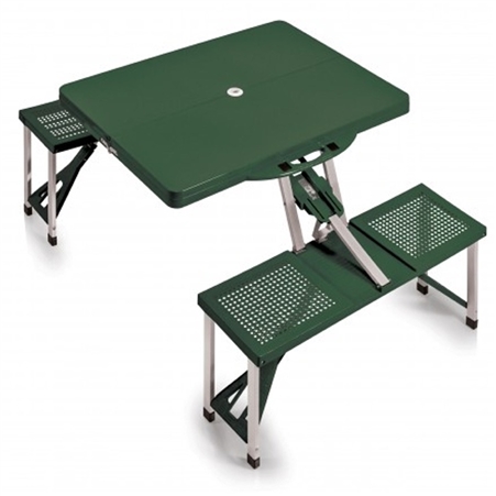 Picnic Time 811-00-121-000-0 Portable Table and Seats - Hunter Green
