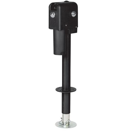 Husky Towing 81201 Electric Tongue Jack 3500 lb capacity 12V DC power for travel trailers and RV hitches