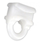 JR Products 81305 Small Sliding Eye Curtain Carrier, Type C, 14-Pack